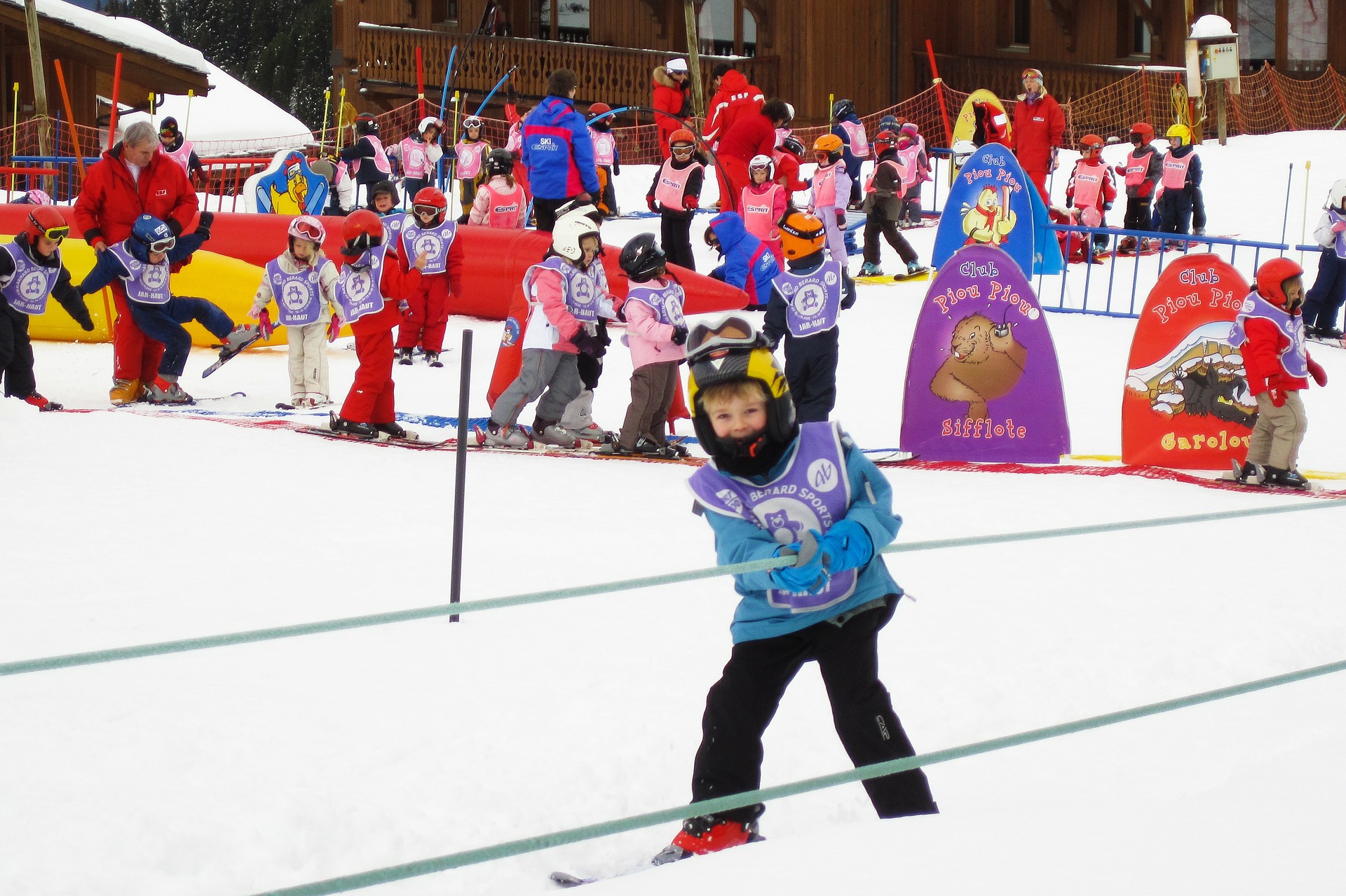 cours de ski pour adultes et enfants